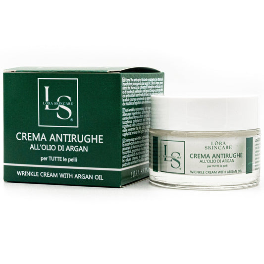 Crema Viso Anti - Age All'Olio di Argan - Lòra SkincareCrema Viso Anti - Age All'Olio di ArganLòra Skincare